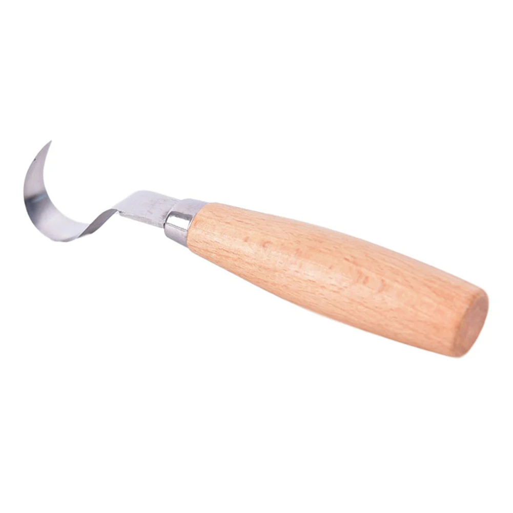 

Stainless Steel Wood Carving Cutter Machete Hook Carving Tool Woodworking Chisel For Cut Hardwoods Hand Tool