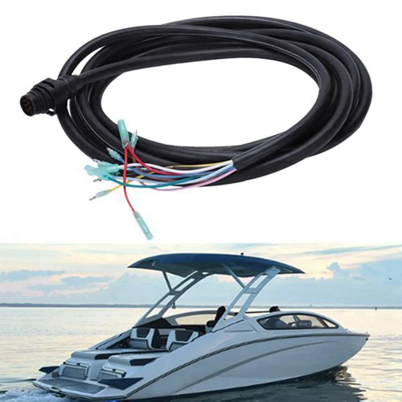 

688-8258A-20-00 10Pin Control Box Cable Extension Cable Wire Harness Outboard Motor Accessories For Yamaha