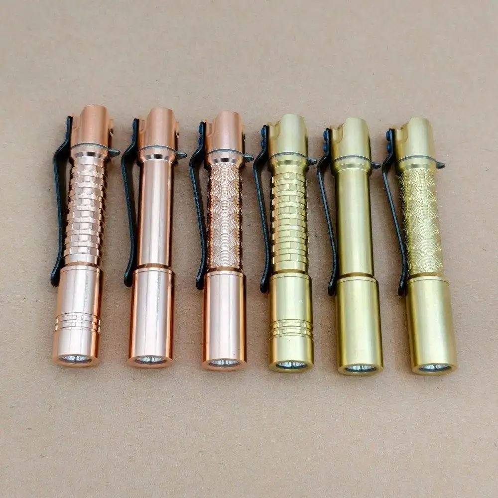 

Reylight Pineapple Mini MK3-Copper & Brass LED Flashlights