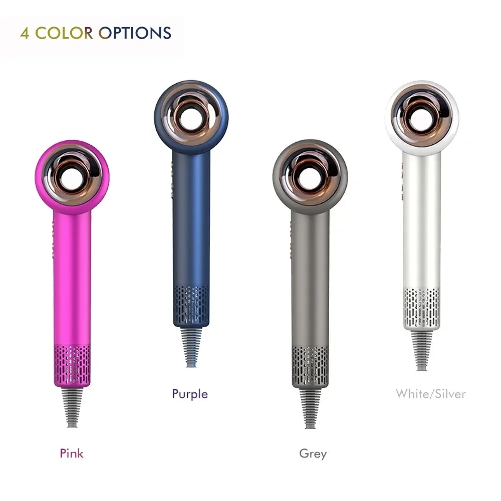 Профессиональный безлистный фен 1600 Вт Мощный суперфен 220 В для