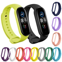 new strap for xiaomi miband 43 sports edition strap watchband bracelet replacement sport wrist color tpu wristband bracelet