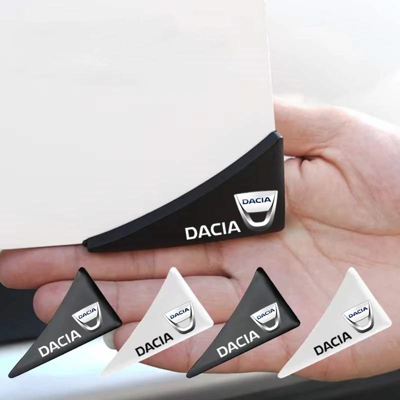 

2/4Pcs New Car Door Corner Cover Bumper Protector Anti-Scratch Sticker For Dacia Duster Logan Mcv 2 Sandero Stepway Dokker Lodgy