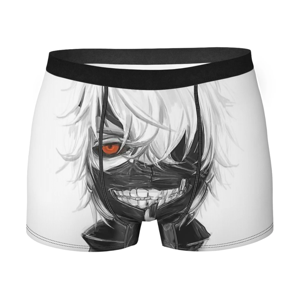 

Kaneki Man's Boxer Briefs Underwear Tokyo Ghoul Adventure Anime Highly Breathable Top Quality Sexy Shorts Gift Idea