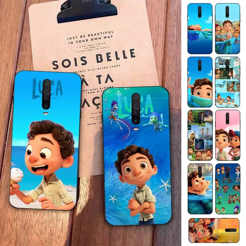 

Disney Luca Phone Case for Redmi 5 6 7 8 9 A 5plus K20 4X S2 GO 6 K30 pro