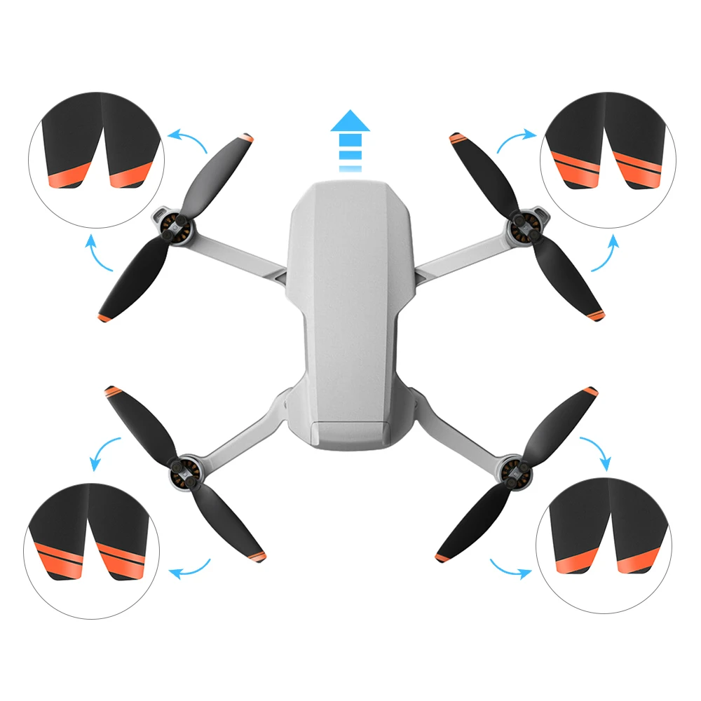 

for DJI Mini 2/Mini SE Drone Replacement Wing Light Weight Props Blade Spare Parts for DJI Mavic Mini 2 Accessories