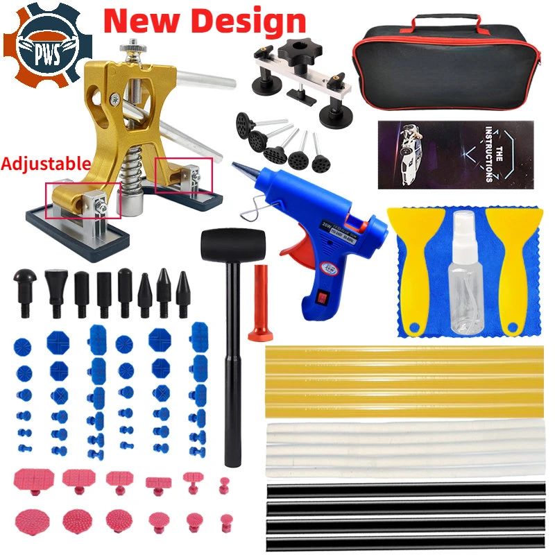 Car Dent Repair Tools Paintless Dent Repair Kit Automotive Dent Remover Suction Auto Dent Puller Tool Kit for Car