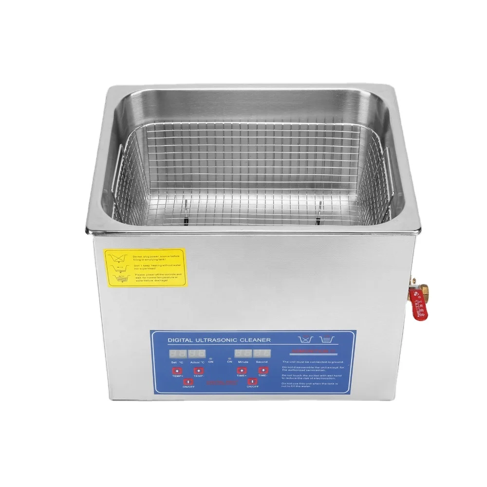 

15 L Ultrasonic Cleaner 760W with Digital Heater Timer cleaning machine