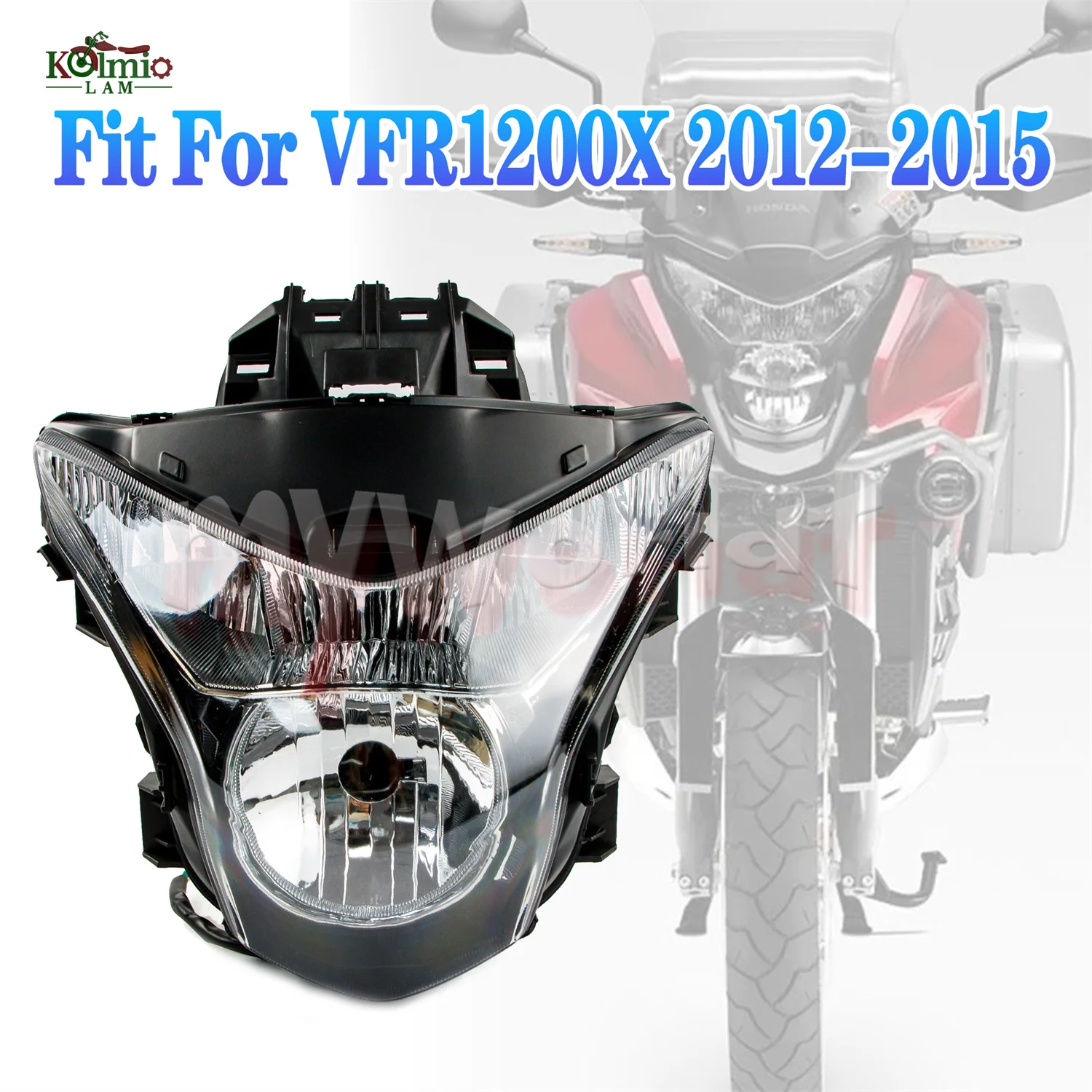 

Передняя фара для мотоцикла Honda VFR1200X 2012-2015, VFR 1200 VFR1200 X 2013 2014 12 13 14 15