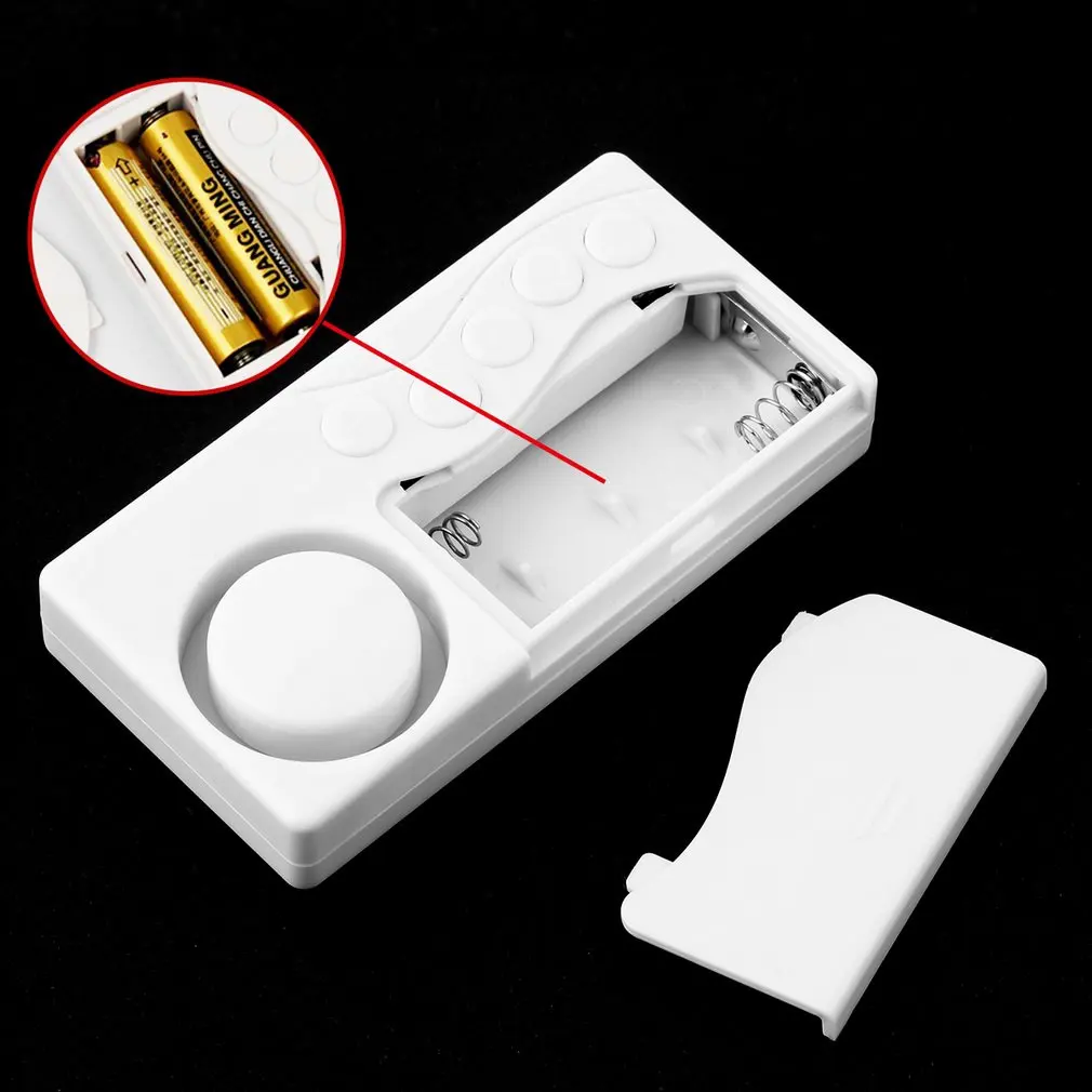LESHP Wireless Alarm Magnetic Sensor System Wireless Door Window Motion Burglar Entry Security Home Guarding 105dB with LED