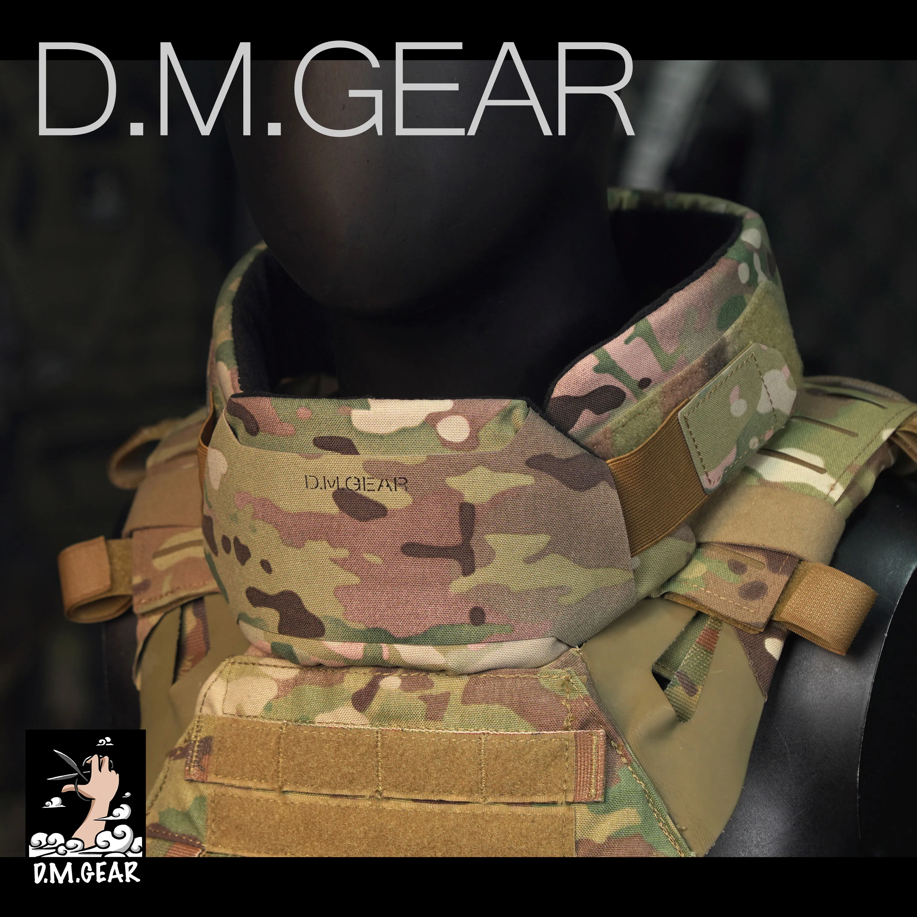 Тактическая Защита Шеи DMGear Ранний Охотничий Жилет Для Страйкбольного