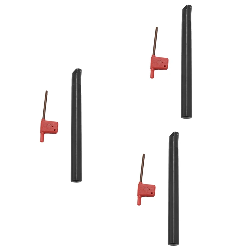 

AT14 3Set 16X180mm S16Q-SCLCR09 Boring Tool Holder Bar Cutter With T15 Wrench For CCMT09T3