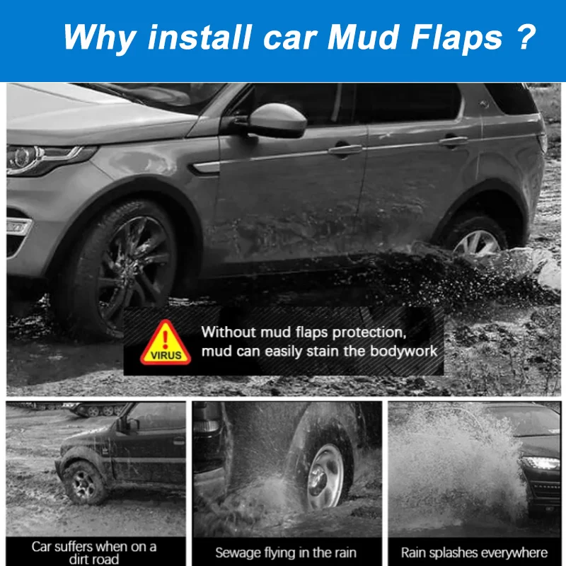 Брызговики для Jeep Grand Cherokee WL WL74 2021-2024 расширители крыльев брызговики защитные