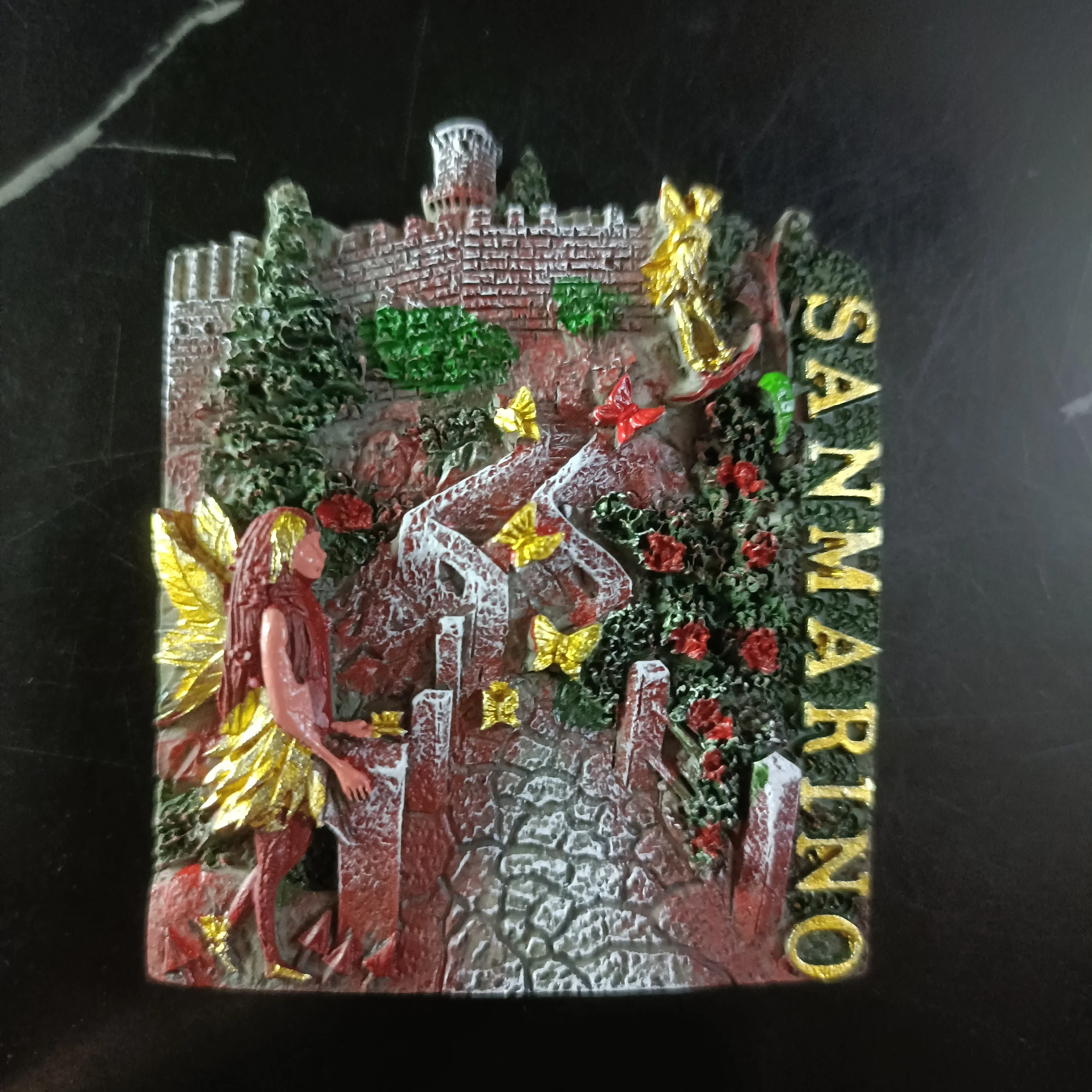 Магнит СанМарино для холодильника креативный путешествий памятные ремесла 3D