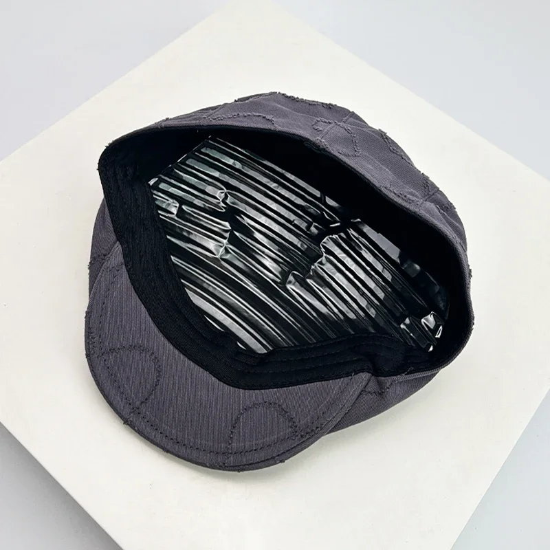 Новинка женские ретро шляпы с цветами и козырьком дышащие нишевые