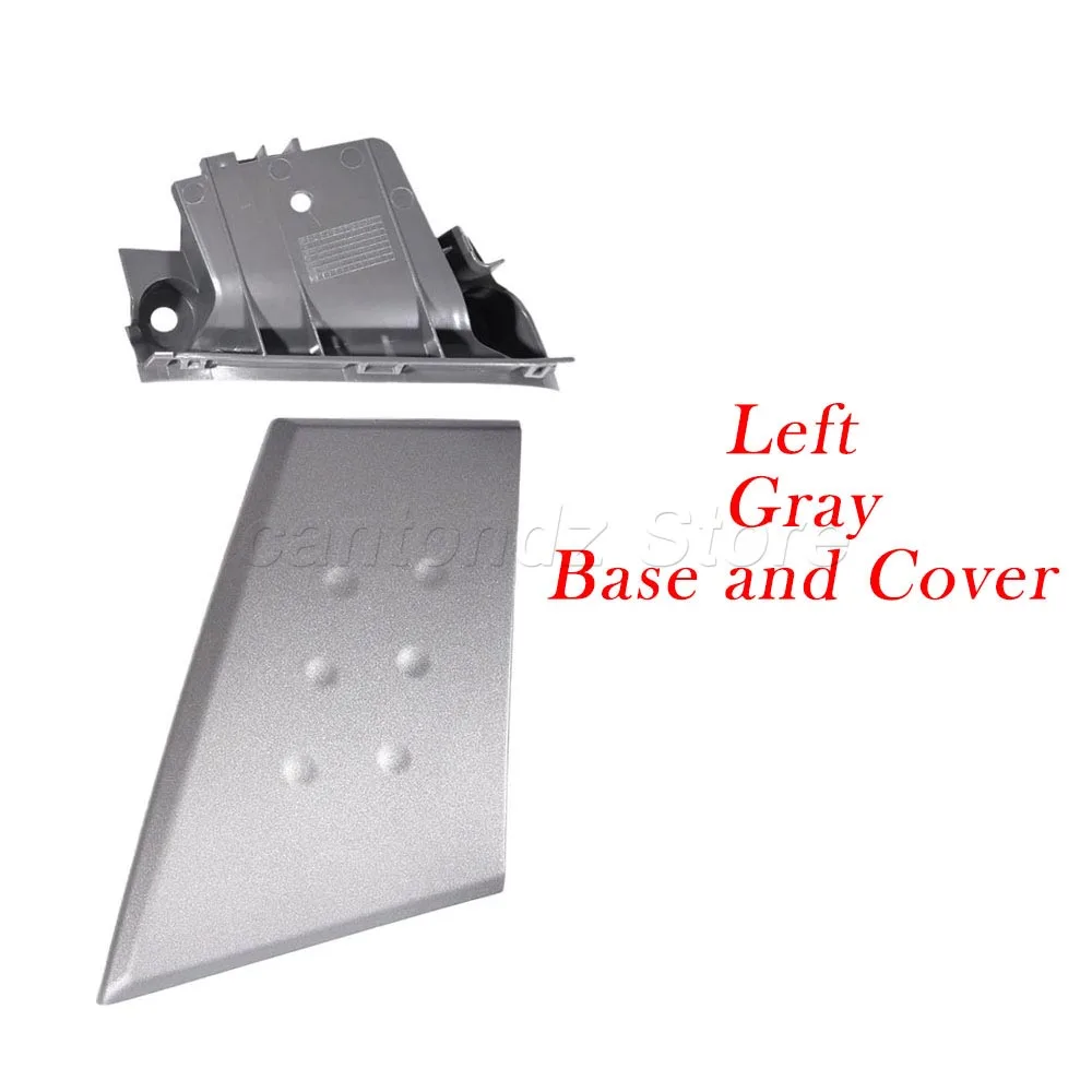 

1 шт./2 шт./4 шт. серая внутренняя крышка ручки для Peugeot 107 Toyota Aygo Citroen C1 2005-2009, дверная пряжка, ручная крышка, основание подлокотника двери