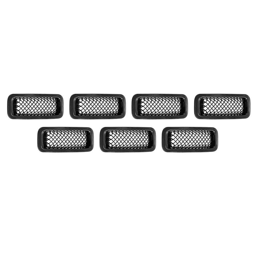 

7 шт., декоративная решетка для гриля Jeep Patriot 2011-2016