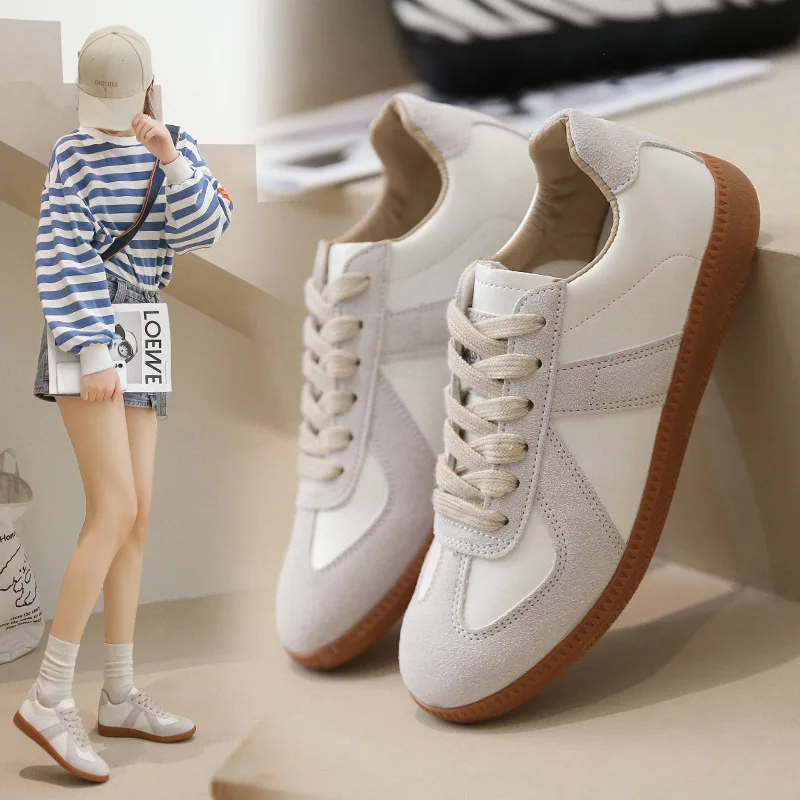 

Women Casual Shoes Spring Women Sneakers Fashion Breathable PU Women Shoes Flats Platform Board Shoes Soft Footwears