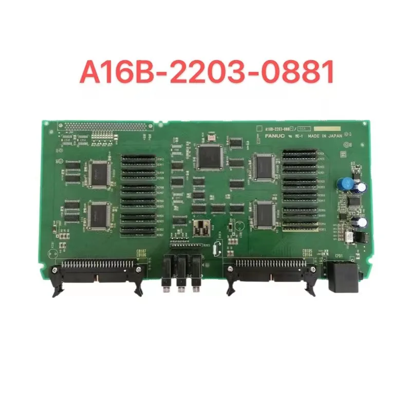 

Second-hand A16B-2203-0881 FANUC IO Board Circuit PCB Board for CNC Controller System