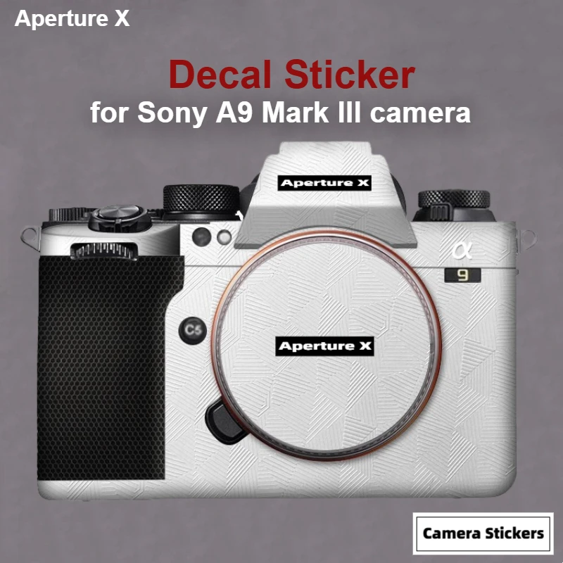 Фото A9m3 Кожа для камеры A9III Наклейка Защитная пленка для камеры Sony Alpha 9 III Премиум-наклейка Кожа A9 III Обёрточная бумага №1