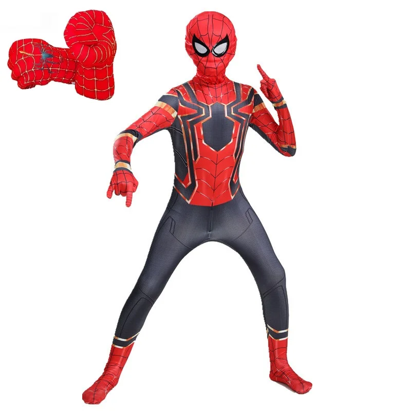 Детский костюм для косплея на Хэллоуин Человек-паук Веном ПАНТЕРА мальчиков и
