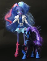 genuine hasbro my little pony princess luna cute horse decorative funny toy present collection action figure girl toys kids gift