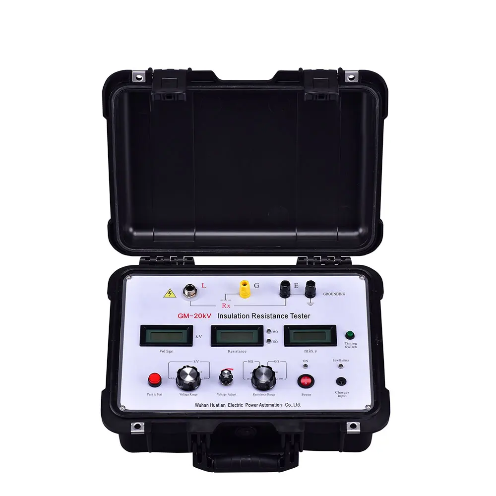 

Digital Insulation Resistance Testers Meter Megohmmeter Megger Voltmeter 20kV 2000Gohm
