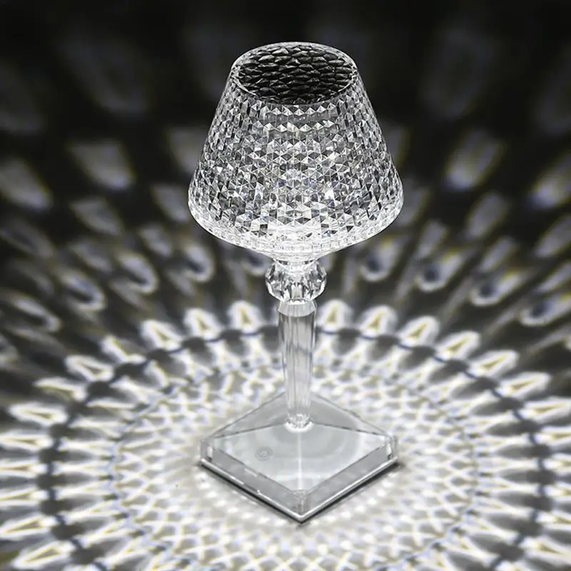 

Хрустальная настольная лампа с сенсорным управлением, 16 цветов RGB, Хрустальная Сенсорная лампа с дистанционным управлением, декоративная н...