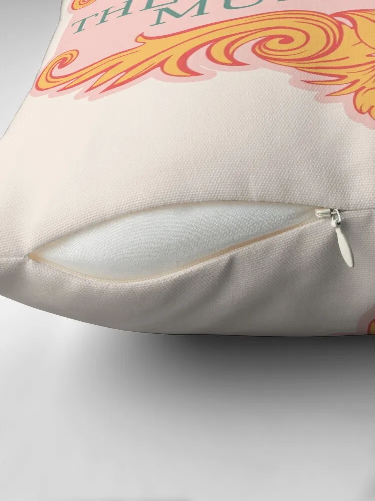 Подушка с белым лотосом Tanya принтом геев персиковая и желтая рождественские