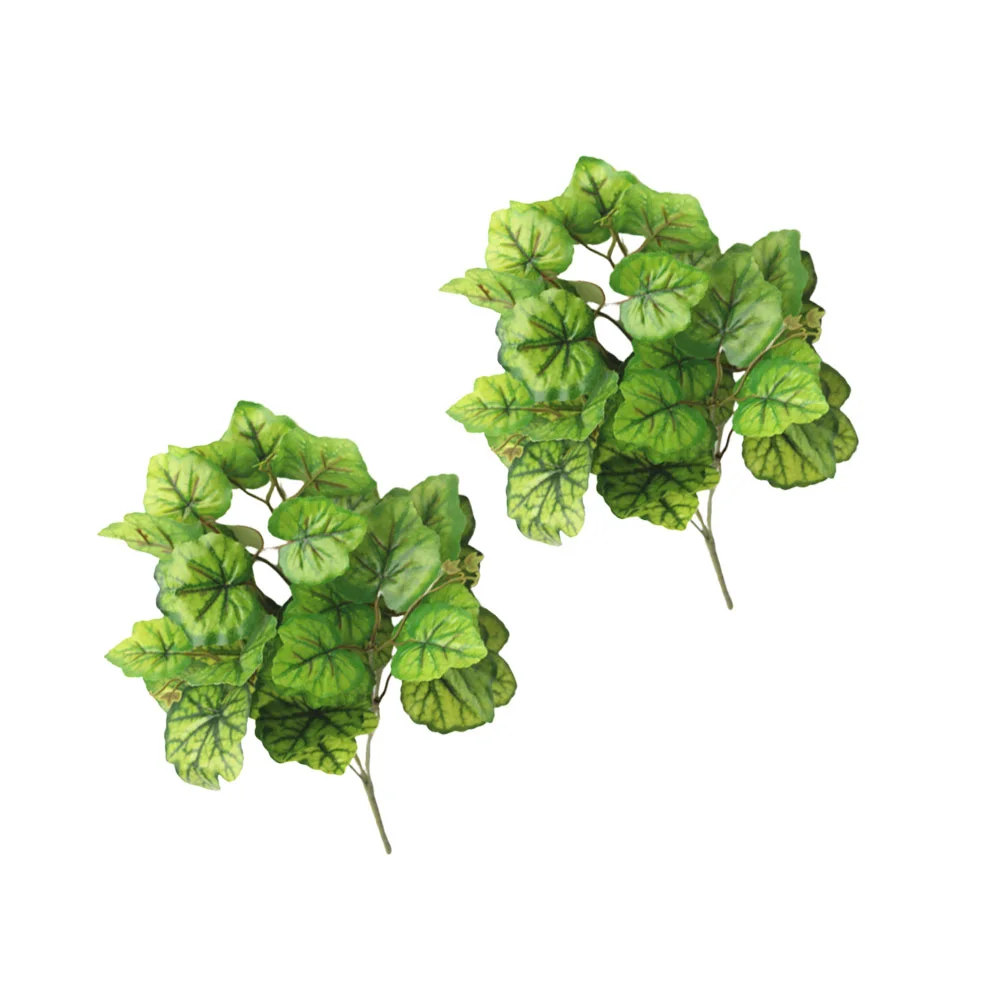 

Christmas Utenciles Lifelike Leaf Ornment Home Photography Props Simulation