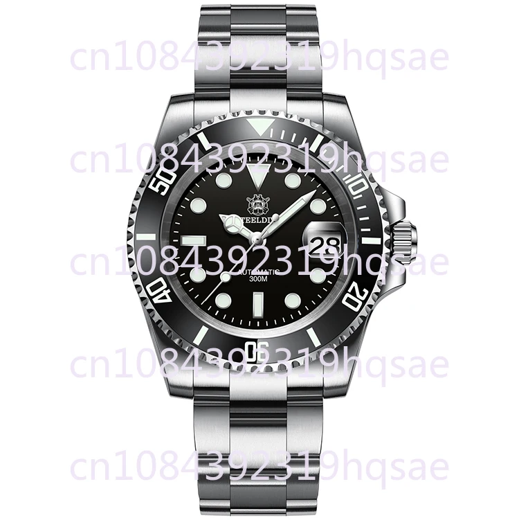 Часы Steeldive Мужские механические индивидуальные автоматические светящиеся в