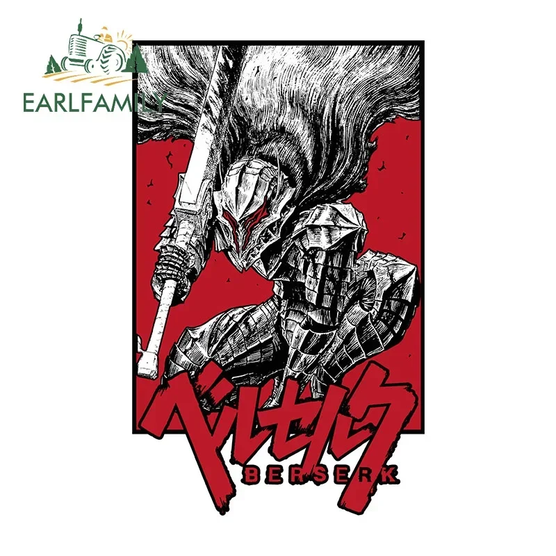 

EARLFAMILY 13 см для черепа аниме индивидуальная Автомобильная Наклейка Виниловая наклейка на бампер RV Водонепроницаемая мотоцикл Забавный фургон JDM графика