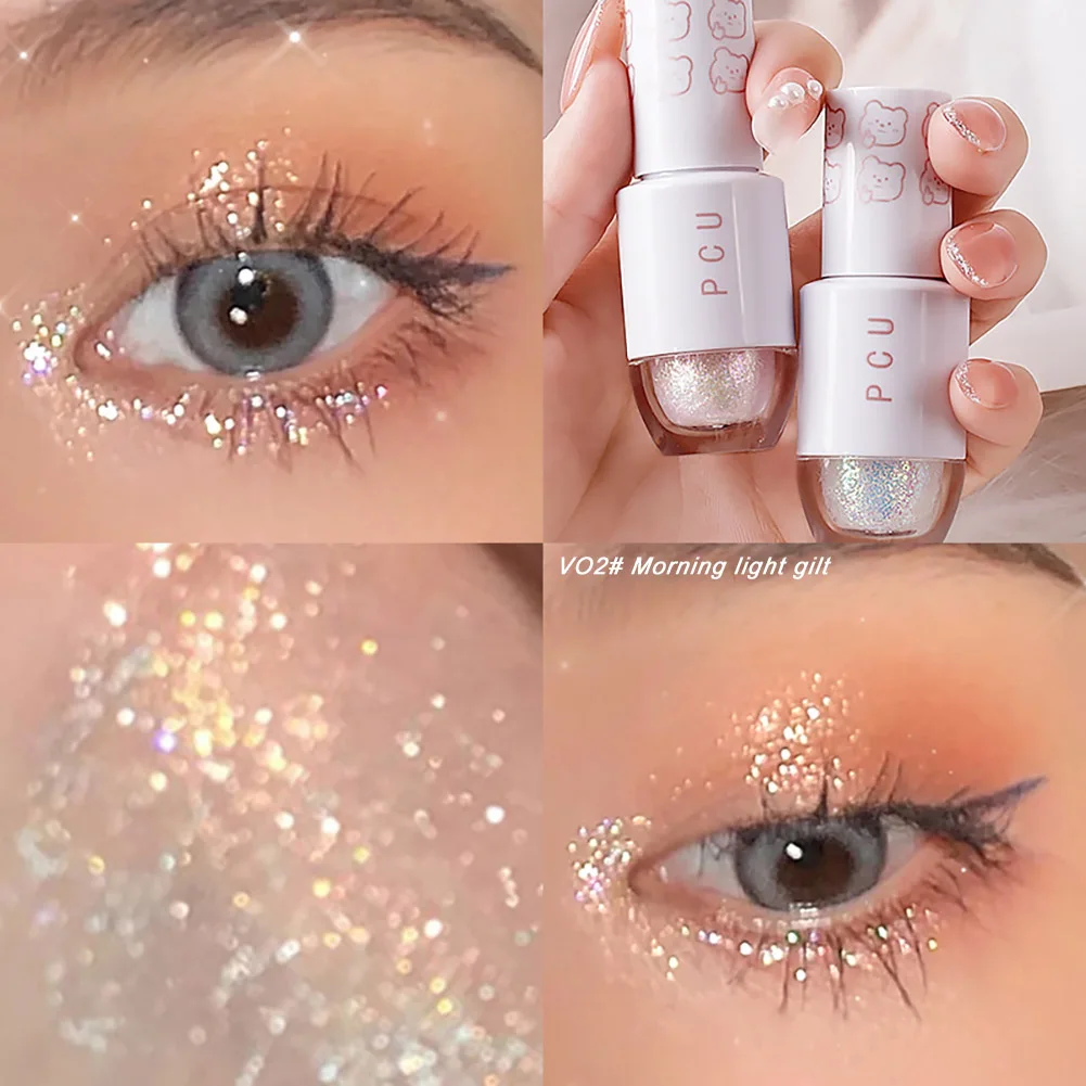 

4 Color Liquid Eyeshadow Glitter Eye Shadow Pen Waterproof Long Lasting Shimmer Shine Eye Liner Party Eye Makeup Korean Cosmetic