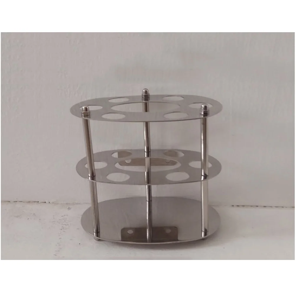 

Metal Brush Stainless Steel Holder Stand for Countertop Holds Toothpaste and Six