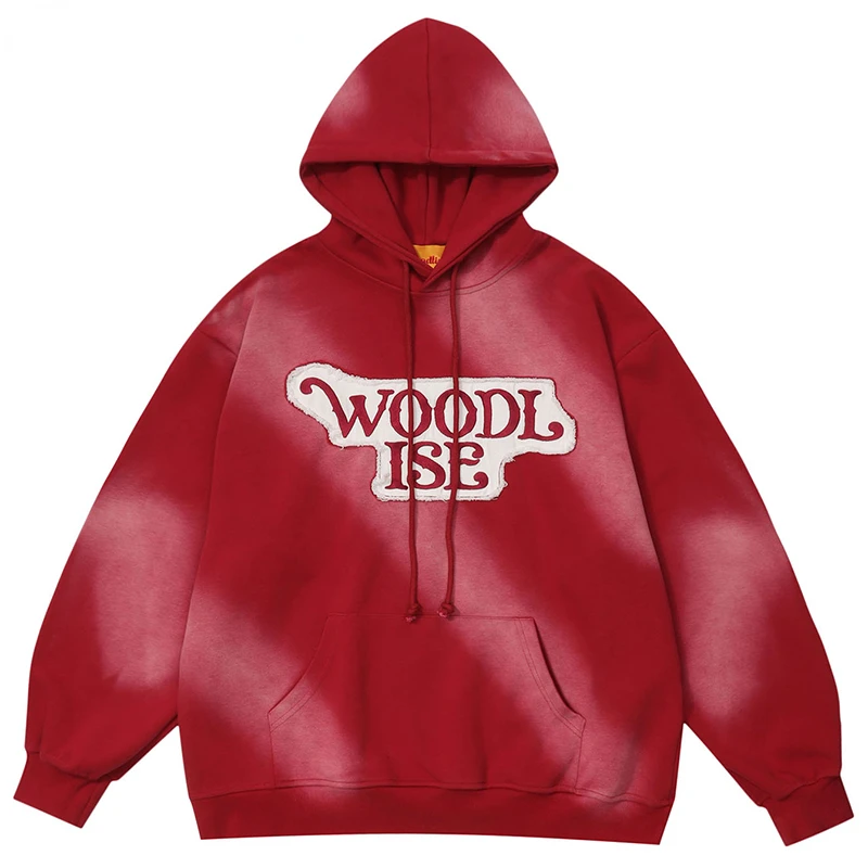 

Мужской пуловер в стиле хип-хоп, с капюшоном