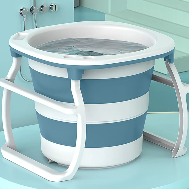 

Collapsible Adult Portable Bathtub Folding Shower Foldable Bathtub Large Hot Tub Plastic Baignoire Bathroom Supplies YX50FB