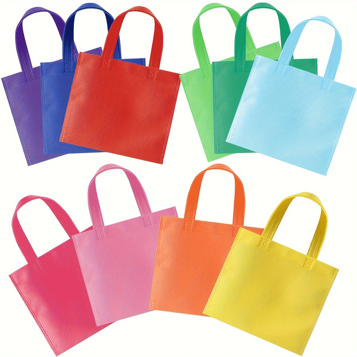 Нетканые подарочные пакеты 10 штук