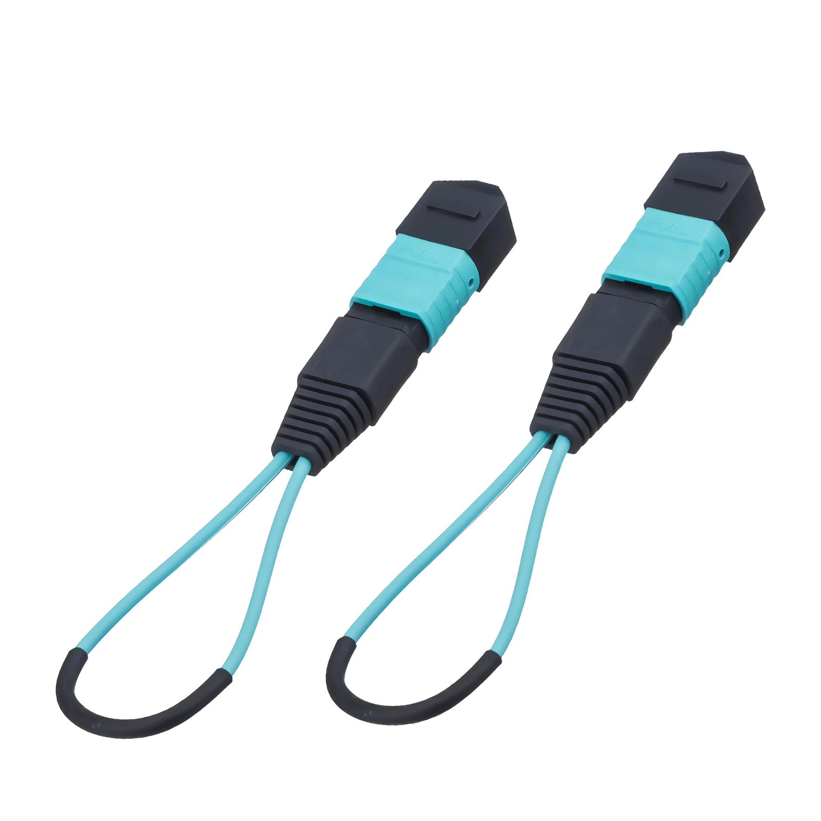 1PCS MPO/MTP Fiber Optic Loopback Female Single Mode OM3 OM4 Adapter 8/12/24 Cores Loop Fiber Optical Tester Plug Connector