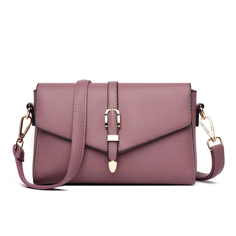 

New Women's Messenger Bag Leisure Temperament Simple Shoulder Crossbody High Quality Solid Color Design Commuter 2023 Office