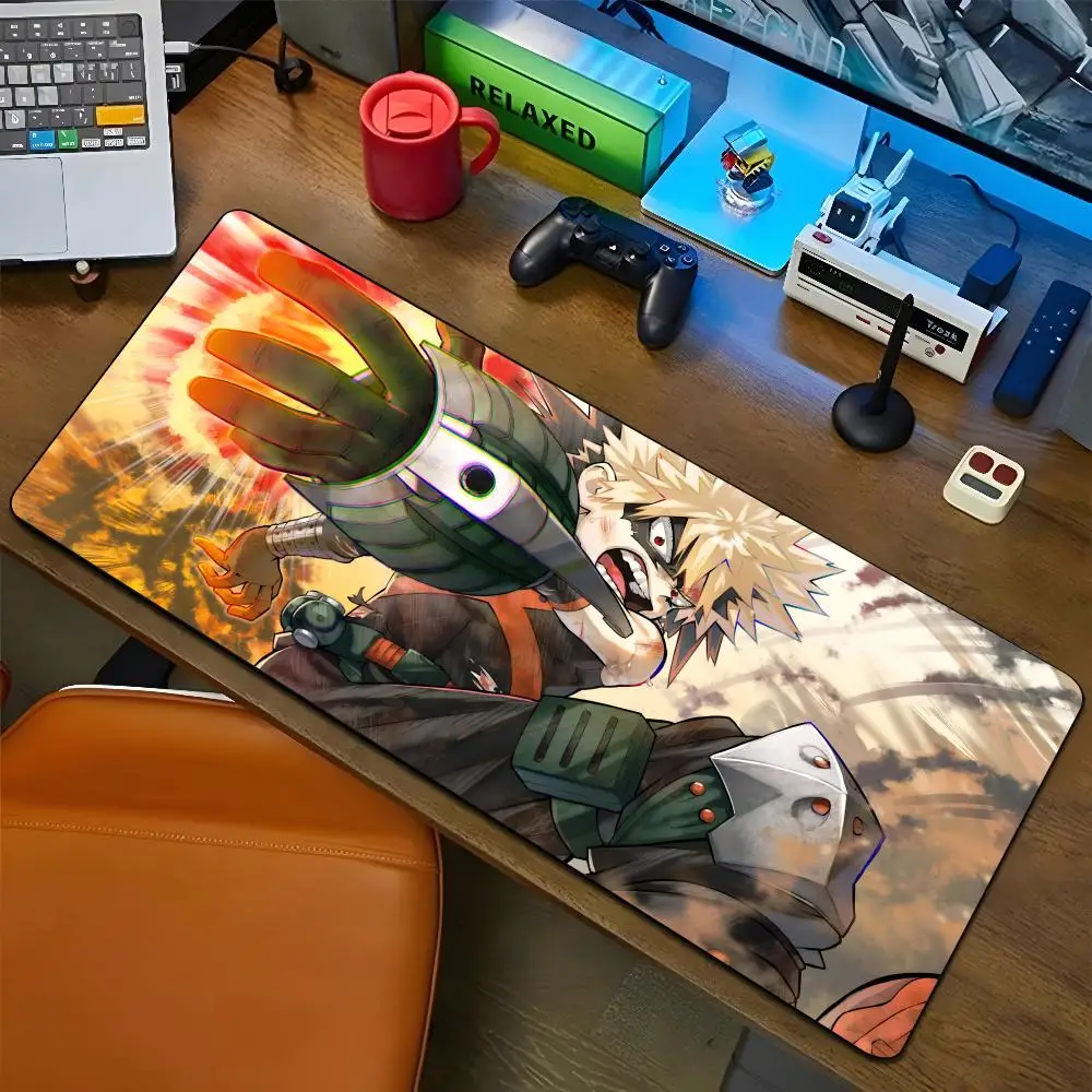 Коврик для мыши B-Bakugou K-Katsuki большой игровой коврик с мультяшным рисунком