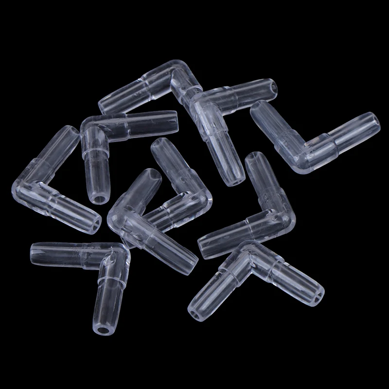 

New 10pcs I L T Y Type Hose Equal Tee Transparent Acrylic Hose Water Pipe Connectors Aquarium Pipe