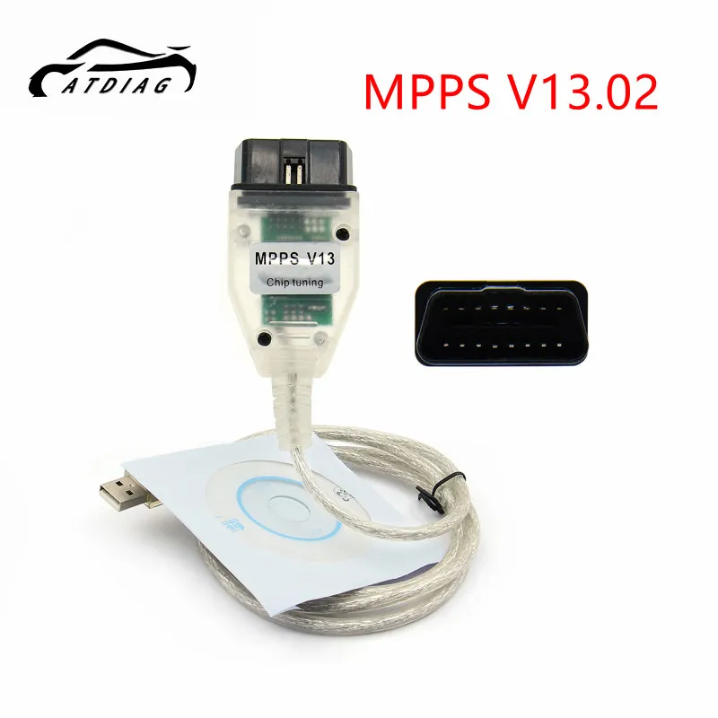 

Newst MPPS V16.1.02 Diagnostic Tool Cable MPPS V13.02 Auto ECU Chip Tuning Interface Multi-Language OBD OBDII ECU Flasher