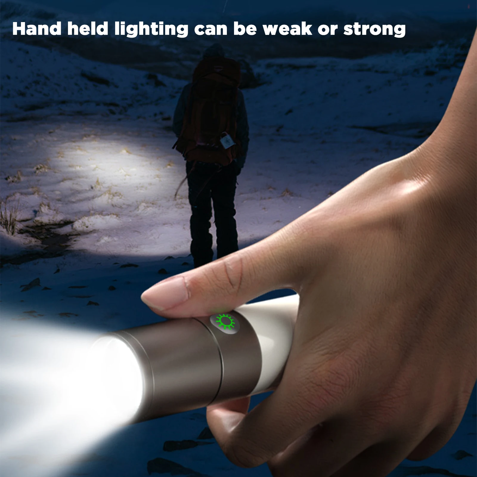 

Портативный яркий фонарик, USB Перезаряжаемый, 1500 мАч, фонарь для кемпинга на открытом воздухе, телескопический зум, лм, 4 режима освещения