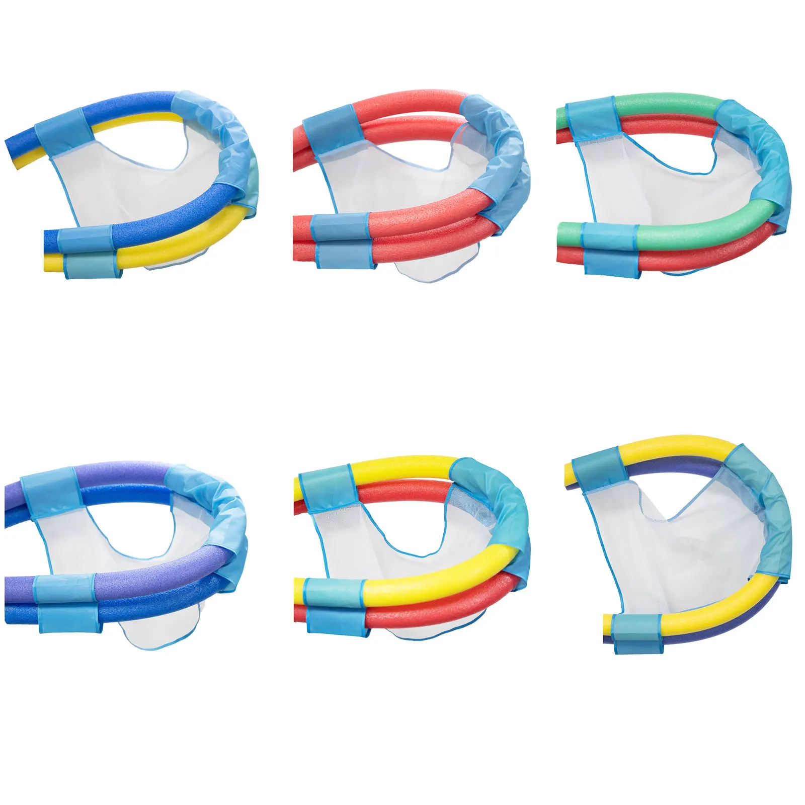 

Double Rod Water Floating Chair Swimming Equipment Kids Adults Toys Foldable Pool Sling Bed for Water Relaxation