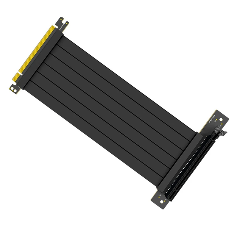 

Кабель расширения для видеокарты PCIE 3,0 16X, высокоскоростной Кабель-адаптер PCIE 16X, экранированный удлинитель