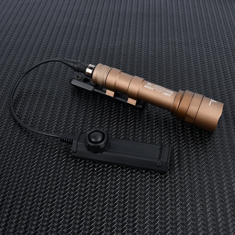 Тактический фонарик со смещенным креплением KeyMod M-LOK Thorntai адаптивная световая