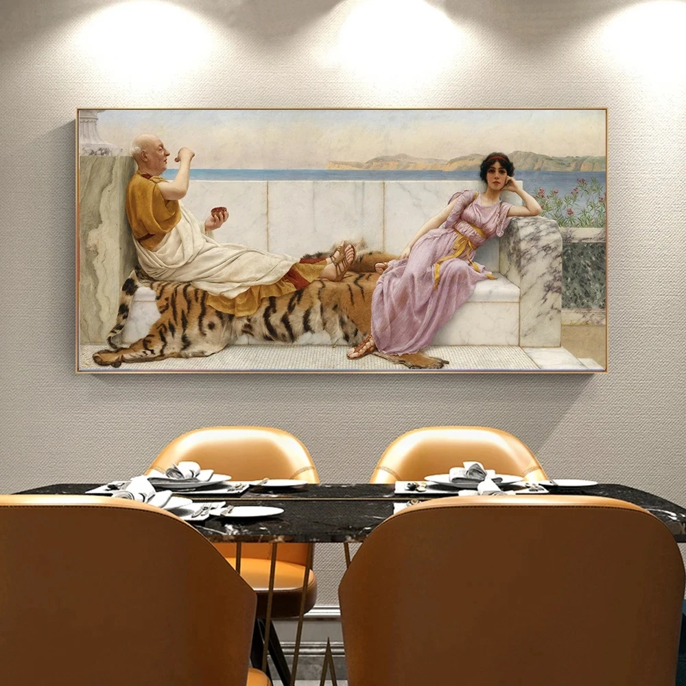 Постер Джон Уильям годвард восемьдесят и восемнадцать знаменитая картина принт