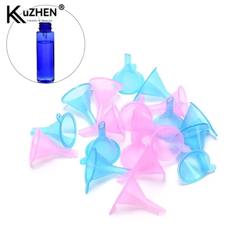 

2/5/10/12/20Pcs Small Funnel For Perfume Diffuser Bottle Mini Liquid Funnels Lab Tools 6mm Hole Diameter Perfume Lotion Funnels