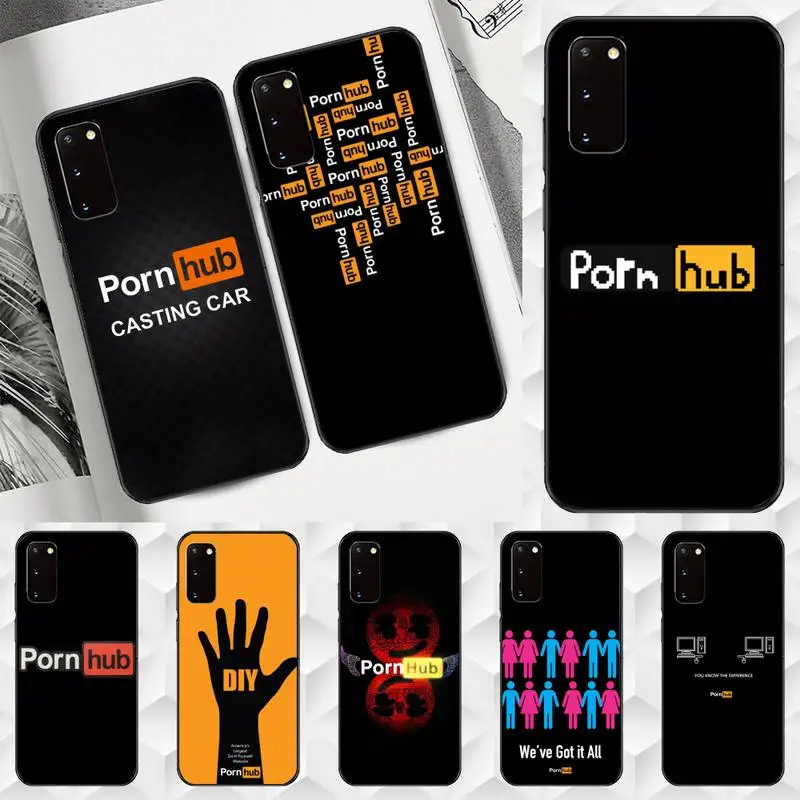 

Pornhub Phone Case For Huawei mate40 mate30 mate20 mate10 mate9 lite pro soft Cover Fundas