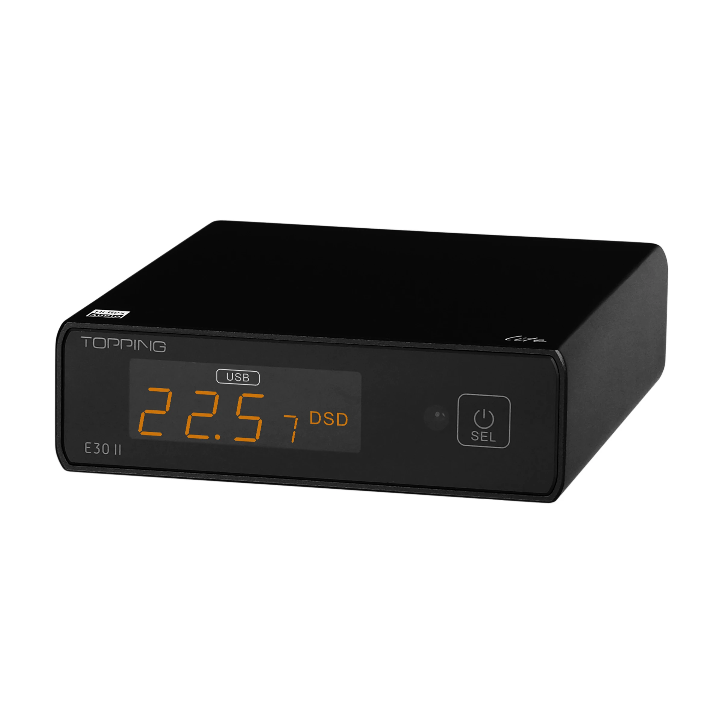 Фото Предварительный заказ TOPPING E30 II lite-декодер AK4493S ЦАП USB Hi-Res Audio XU208 DSD512 Сенсорное управление с дистанционным управлением предусилитель ЦАП №2