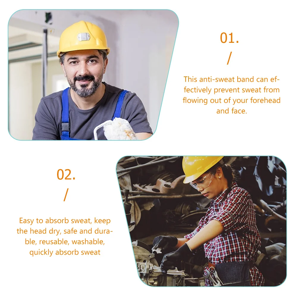 Каска с защитой от пота подкладка для рабочей каски защищенные ленты моющихся